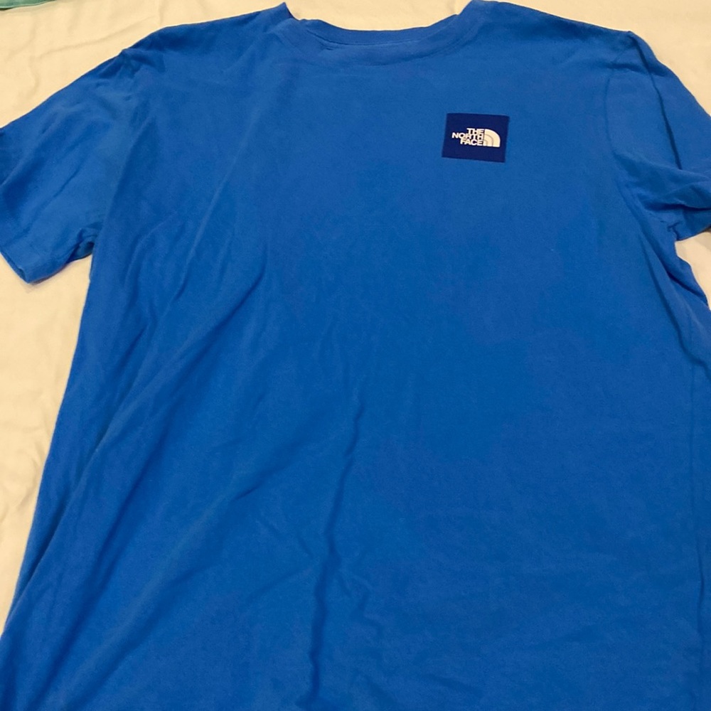 The North face blue boys T-shirt